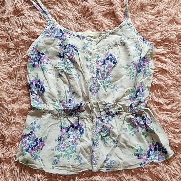 3/22!!! Kirra Peplum Tank - Picture 1 of 4